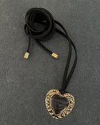 Collar Corazón de medianoche